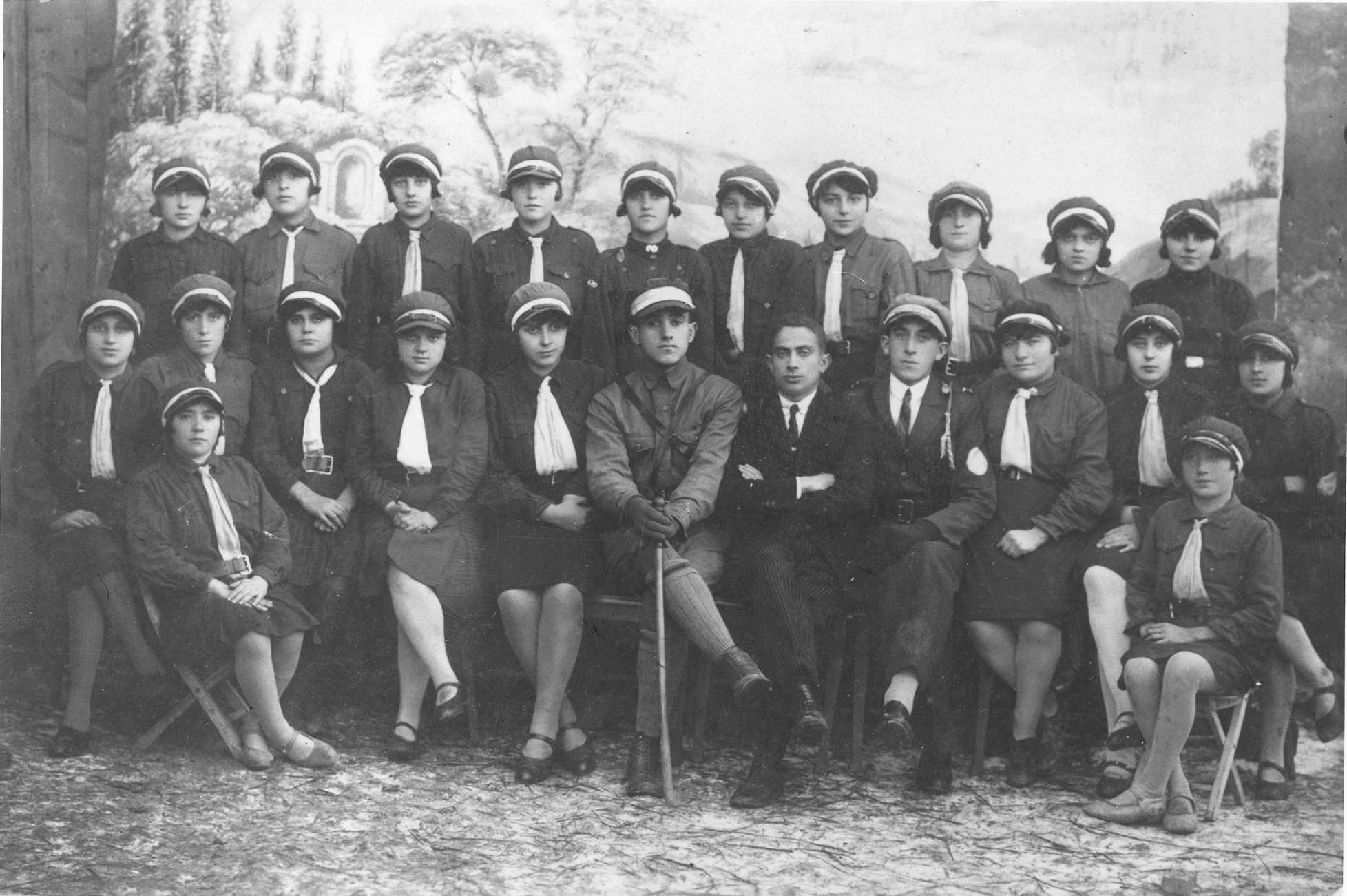 Beitar youth movement group from Warkowicze